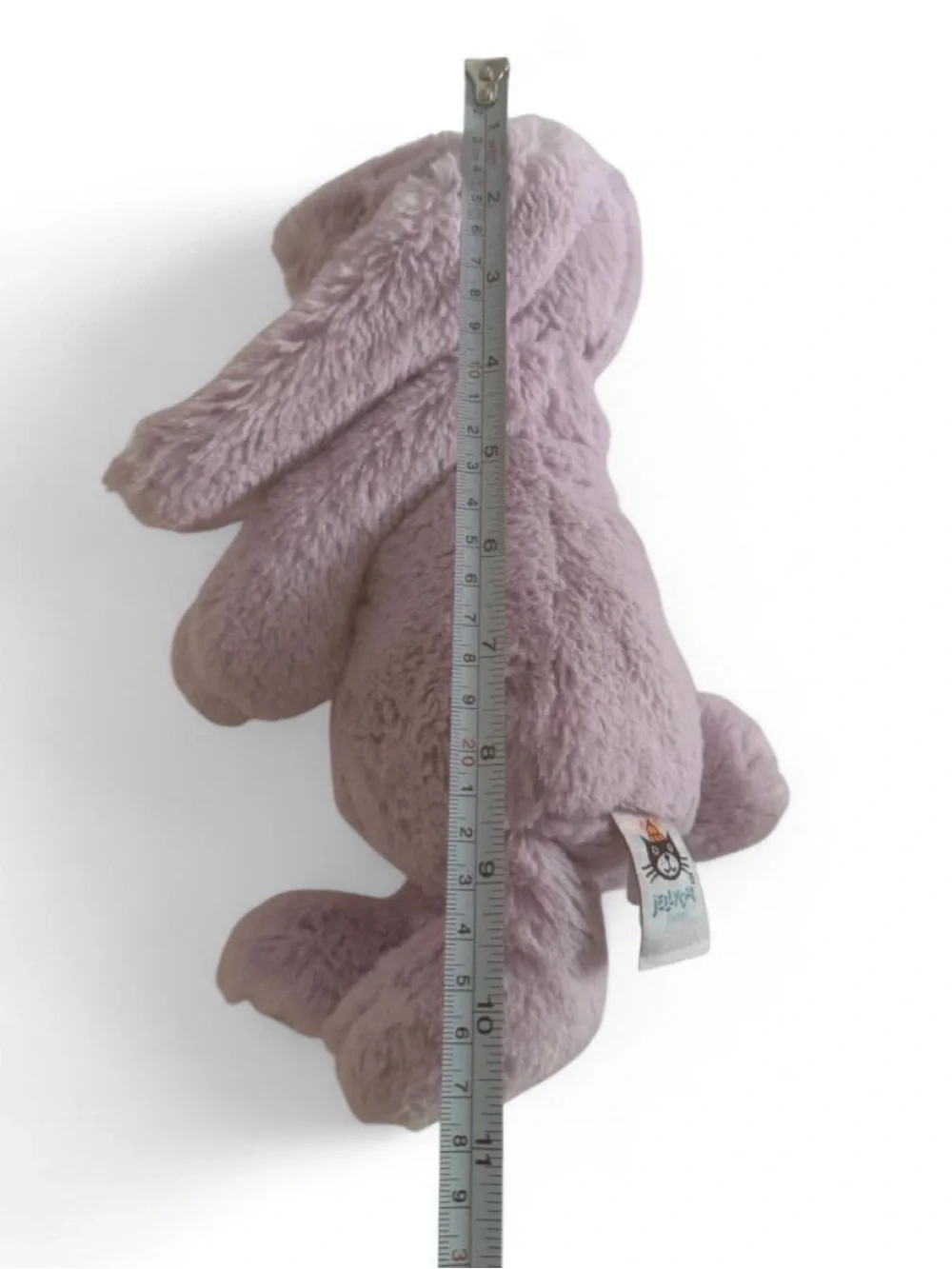 Jellycat Lavender Bunny with Floral Ear and Paw Trim